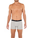 HOM Patrick #2 Long Boxer Briefs 3P Black Grey Grey-Melange