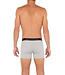 HOM Patrick #2 Long Boxer Briefs 3P Black Grey Grey-Melange