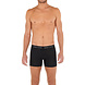 HOM Patrick #2 Long Boxer Briefs 3P Black Grey Grey-Melange HOM Patrick #2 Long Boxer Briefs 3P Black Grey Grey-Melange