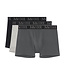 HOM Patrick #2 Long Boxer Briefs 3P Black Grey Grey-Melange