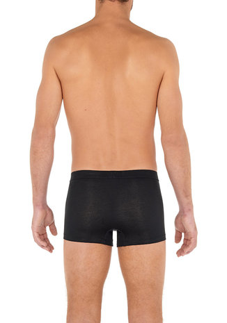 HOM Supreme Cotton Comfort Boxer Briefs Black 