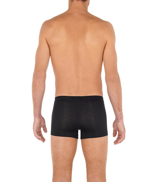 HOM Supreme Cotton Comfort Boxer Briefs Black