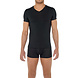 HOM Tencel Soft T-Shirt V-Neck Black HOM Tencel Soft T-Shirt V-Neck Black