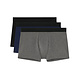 HOM Tonal Pack #2 Boxer Briefs 3P Black Navy Grey HOM Tonal Pack #2 Boxer Briefs 3P Black Navy Grey