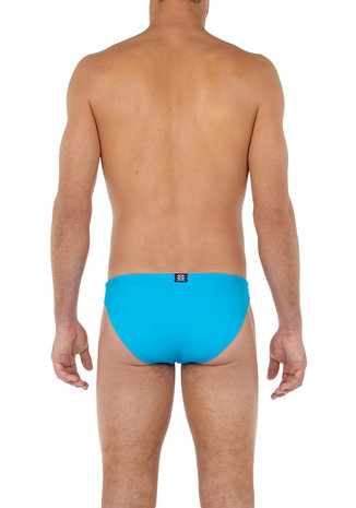 HOM Swim micro briefs in ink blue from the Sea Life collection