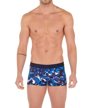 HOM Madrague Trunk Navy-Print
