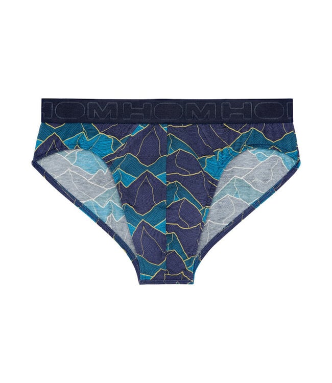 HOM Lino Mini Briefs Navy-Print
