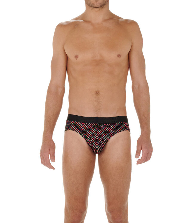 HOM HO1 Murray Mini Briefs Black-Print