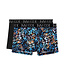 HOM Vassily #2 Boxer Briefs 2P Black Black-Print