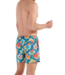 HOM Dino Beach Boxer Turquoise-Print