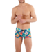 HOM Dino Swim Shorts Turquoise-Print