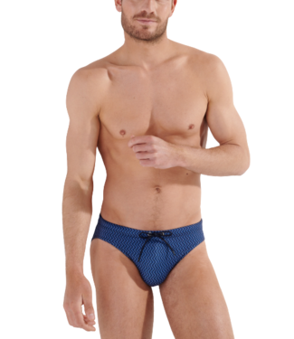 HOM Morny Swim Mini Briefs Navy-Print