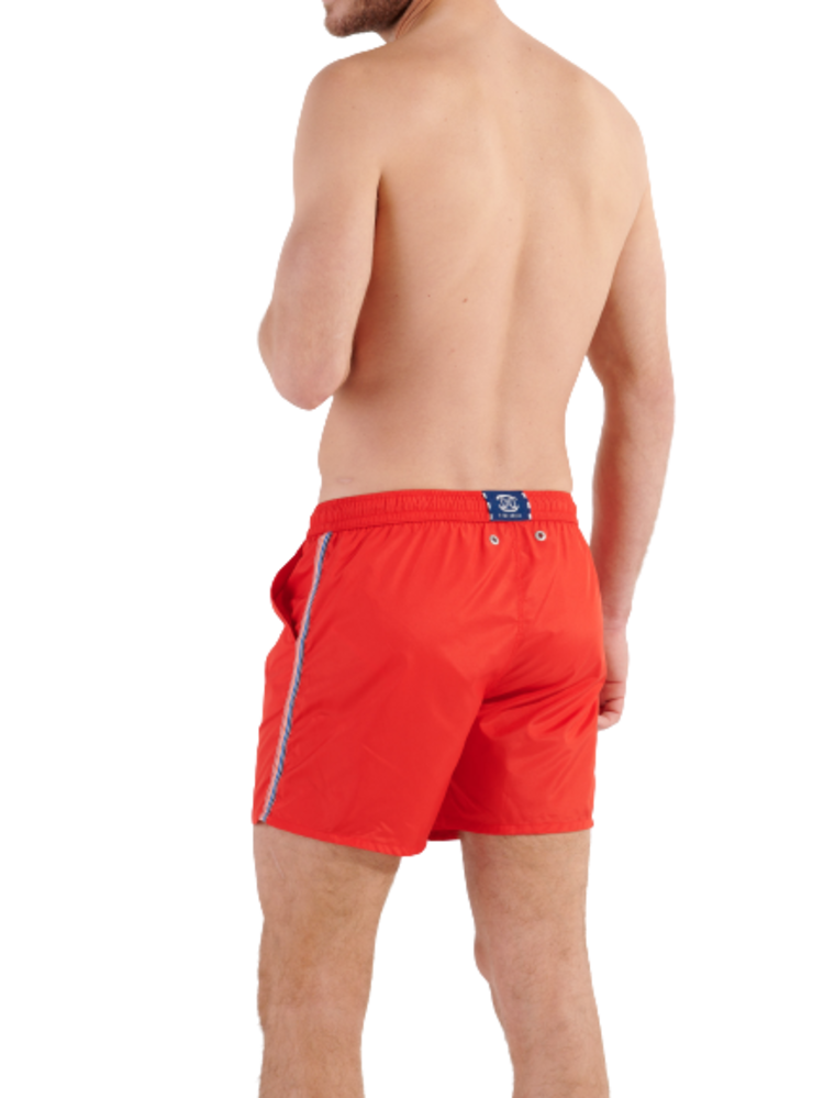 HOM Nautical Cup Beach Boxer Red