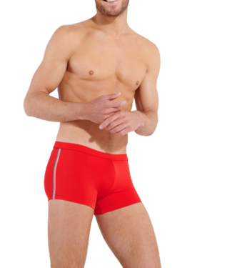 HOM Nautical Cup Swim Shorts Red