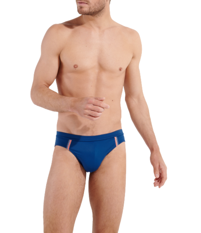 HOM Nautical Cup Swim Mini Briefs Navy