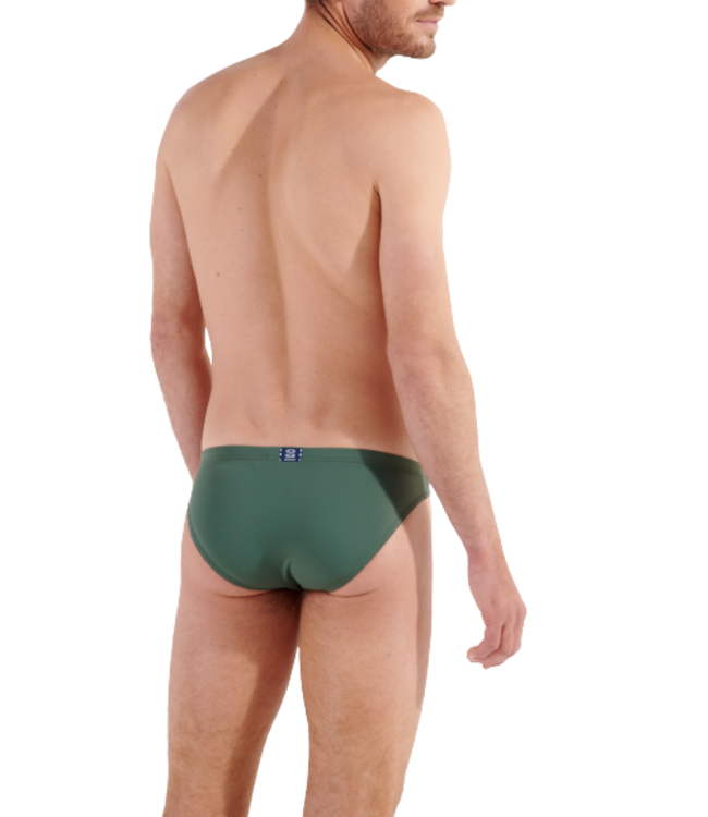 HOM Nautical Cup Swim Micro Briefs Khaki