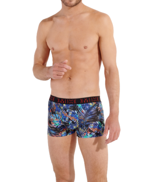 HOM Jorge #2 Boxer Briefs 3P Black Black-Print Grey