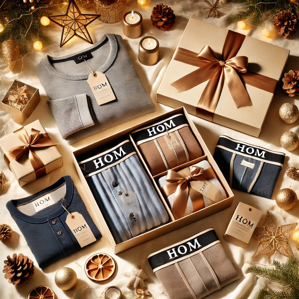 Gift Ideas for Him: Underwear, Shirts, and Loungewear by HOM
