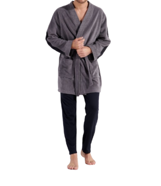 HOM Preston Bathrobe Grey