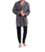 HOM Preston Bathrobe Grey