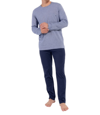 HOM Modal Comfort Long Pyjama Navy