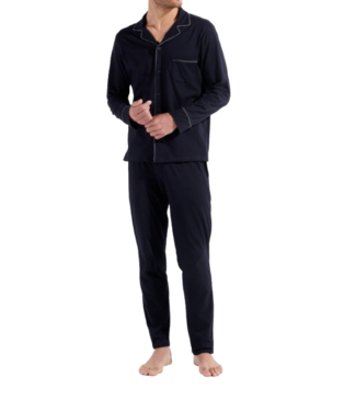 HOM Albert Long Sleepwear Navy