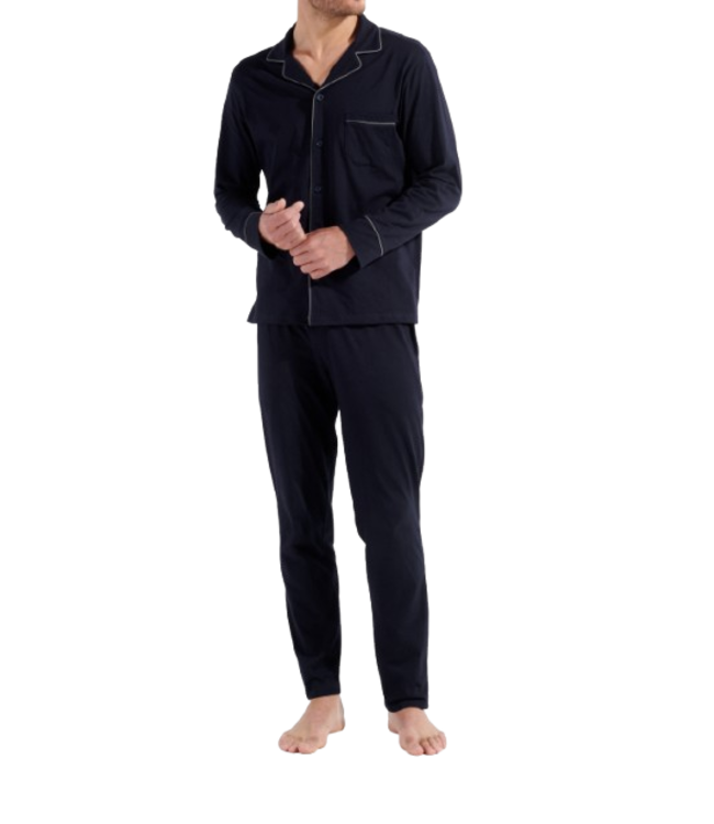 HOM Albert Long Sleepwear Navy