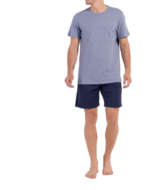 HOM Modal Comfort Short Sleepwear Navy