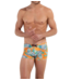 HOM Gigaro Swim Shorts Orange Print