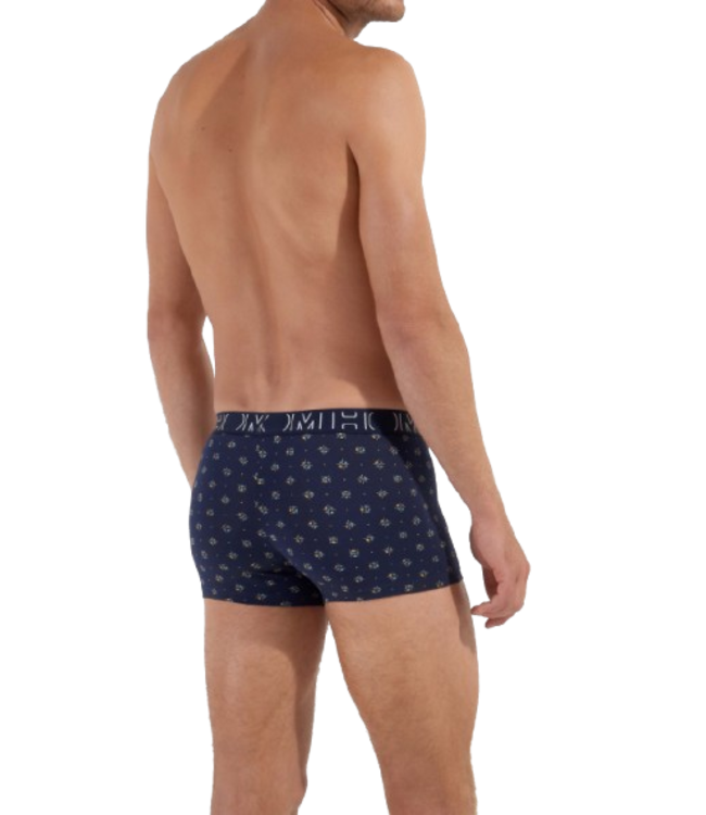 HOM Davide #2 Boxer Briefs 2P Navy Navy-Print