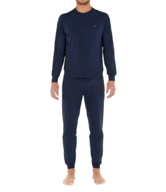 HOM Sport Lounge Crew Neck Sweat-Shirt Navy