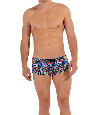 HOM Idylle Swim Trunk Multico Print