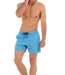HOM Espelette Beach Boxer Turquoise Print