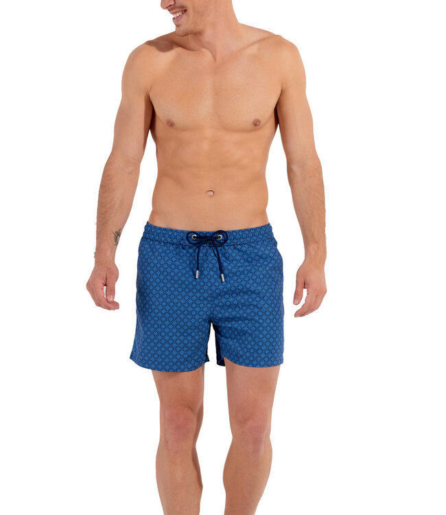 HOM Hendaye Beach Boxer Blue Print