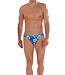 HOM Colibris Swim Micro Briefs Blue Print