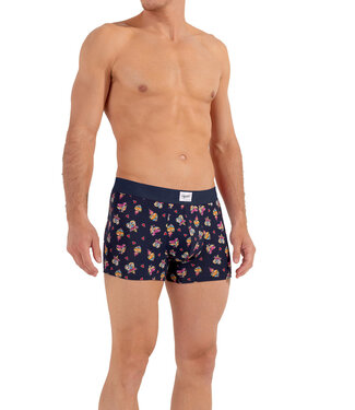 HOM Love Story Boxer Briefs Navy Print