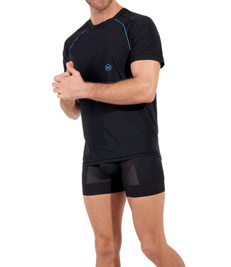 HOM Sports Lab Tee-Shirt Crew Neck Black