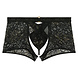 HOM WOH Pure Seduction Boxer String Black (Pre-order March 2025) HOM WOH Pure Seduction Boxer String Black (Pre-order March 2025)