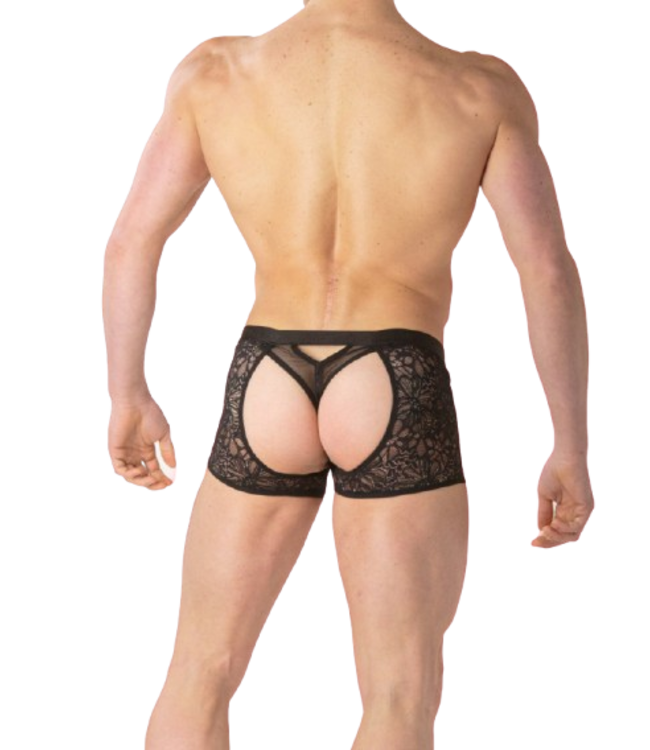 WOH Pure Seduction Boxer String Black