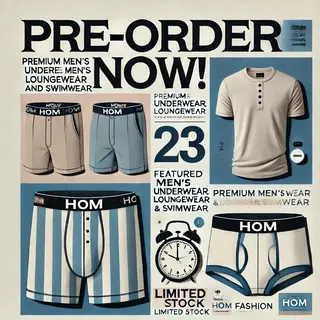 HOM Pre-Order: Be the first with the latest collections