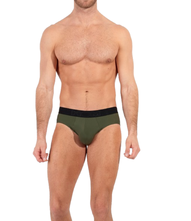 HOM Supersoft Mini Briefs Khaki Green