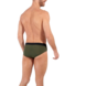 HOM HOM Supersoft Mini Briefs Khaki Green HOM HOM Supersoft Mini Briefs Khaki Green