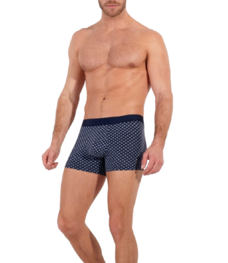 HOM John #2 Boxer Briefs 3P Navy-Print Navy Navy