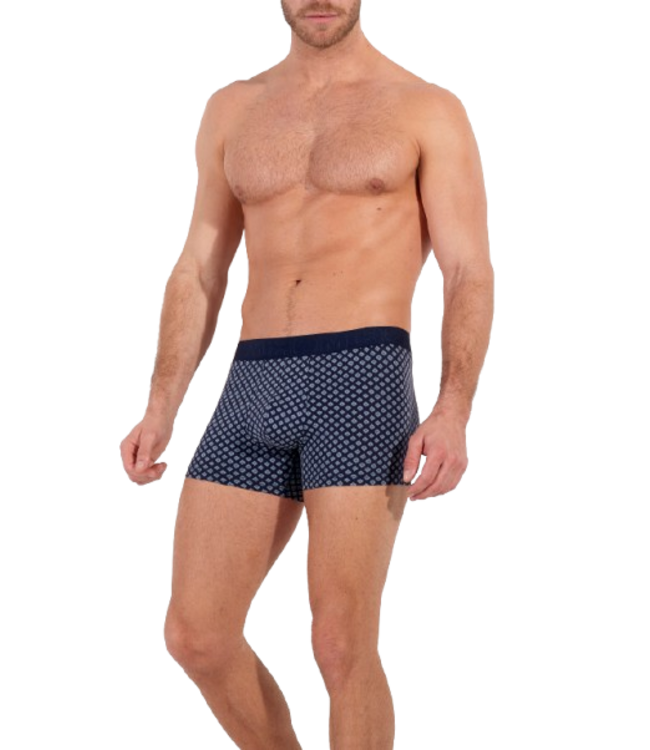 HOM John #2 Boxer Briefs 3P Navy-Print Navy Navy