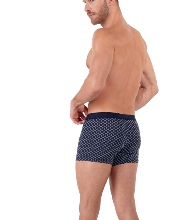 HOM John #2 Boxer Briefs 3P Navy-Print Navy Navy