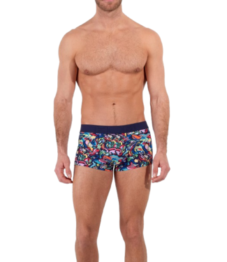 HOM Psychedelic Trunk Multico Print