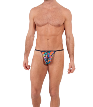 HOM Willy G-String Multico Print