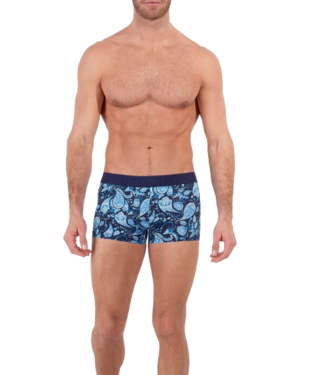 HOM Buchanan Trunk Navy Print