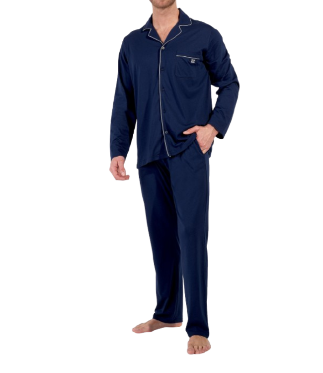 HOM Rafael Long Sleepwear Navy