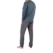 HOM HOM Aloys Long Sleepwear Dark Grey Print (Pre-order Juli 2025) HOM HOM Aloys Long Sleepwear Dark Grey Print (Pre-order Juli 2025)